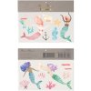 Meri Meri Detské dočasné tetovanie Mermaid Large - set 2 ks