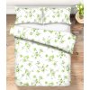 Áčko AC 8581300104558 8581300104558 - Posteľná súprava 1+1 P.S.Cotton - Maria Green ,obliečky 1x paplon 200x140 + 1x vankúš 70x90cm