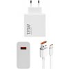Xiaomi 120W USB-A nabíječka, adaptér s USB-C kabelem bílá, BHR9462EU