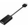 HP HDMI - D-Sub (VGA) AV adaptér čierny (X1B84AA)
