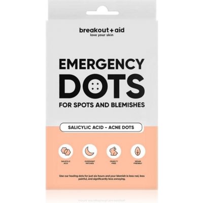 My White Secret Breakout + Aid Emergency Dots lokálna starostlivosť proti akné na tvár, dekolt a chrbát