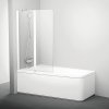 Vaňová zástena RAVAK 10° 10CVS2-100 L bright alu+Transparent 7QLA0C03Z1
