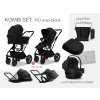 Moon PIÚ Kombi set Black chrome - ONYX BLACK
