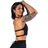 Nebbia Deni x NEBBIA Sportovní tank top 309 černá - XS