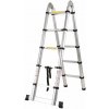PROFI viacúčelový teleskopický rebrík 2x5, výška 3,2 m