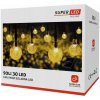 Solárna LED záhradná girlanda 12 m 30 LED solárne guličky SuperLED