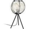 Stolová lampa Eglo 44008 WAVERTON E27 40 W čierna/biela