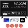 Televízor Mascom TVMC22TFW11 22″, 12V DC, WebOS, DVB-T2/S2