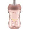 Chicco Advanced Cup tréningový hrnček s rúrkou Pink 266 ml