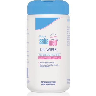 Sebamed Baby Care detské olejové obrúsky 70 ks