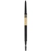 Eveline Cosmetics Micro Precise vodeodolná ceruzka na obočie s kefkou 2 v 1 03 Dark Brown 4 g