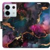 Flipové puzdro iSaprio - Dark Marble - Xiaomi Redmi Note 13 Pro 5G / Poco X6 5G