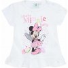 Disney Minnie Tričko s krátkym rukávom biele, veľkosť 62