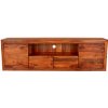 indickynabytok.sk - TV stolík Tina 200x60x45 indický masív palisander