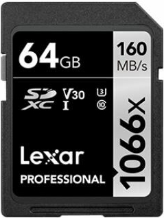 Lexar SDXC Class 10 64GB LSD1066064G-BNNNG