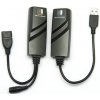 PremiumCord USB 2.0 extender po Cat5/Cat5e/Cat6/do 50m (kuext2)