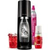 Výrobník sódovej vody SodaStream TERRA Black Malina Zero Mpcack čierny