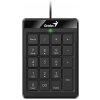 GENIUS numerická klávesnice NumPad 110/ Drátová/ USB/ slim design/ černá 31300016400