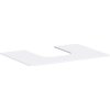 Hansgrohe Xevolos E doska 500/480 a 600/480 78,4 x 55 x 1 cm matná biela 54208700