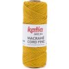 MACRAME CORD FINE 2,5mm Katia Farby MACRAME CORD FINE: 208 horčicová