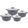 Súprava hrncov Edel HOFF PREMIUM keramická 8 ks