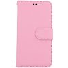 Puzdro TopQ iPhone 13 mini flipové svetlo ružové s prackou 66440