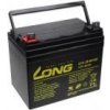 Long 12V 34Ah olověný akumulátor DeepCycle