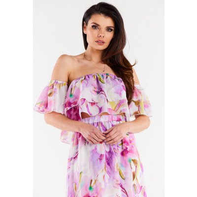 Awama Woman's Blouse A511 Violet