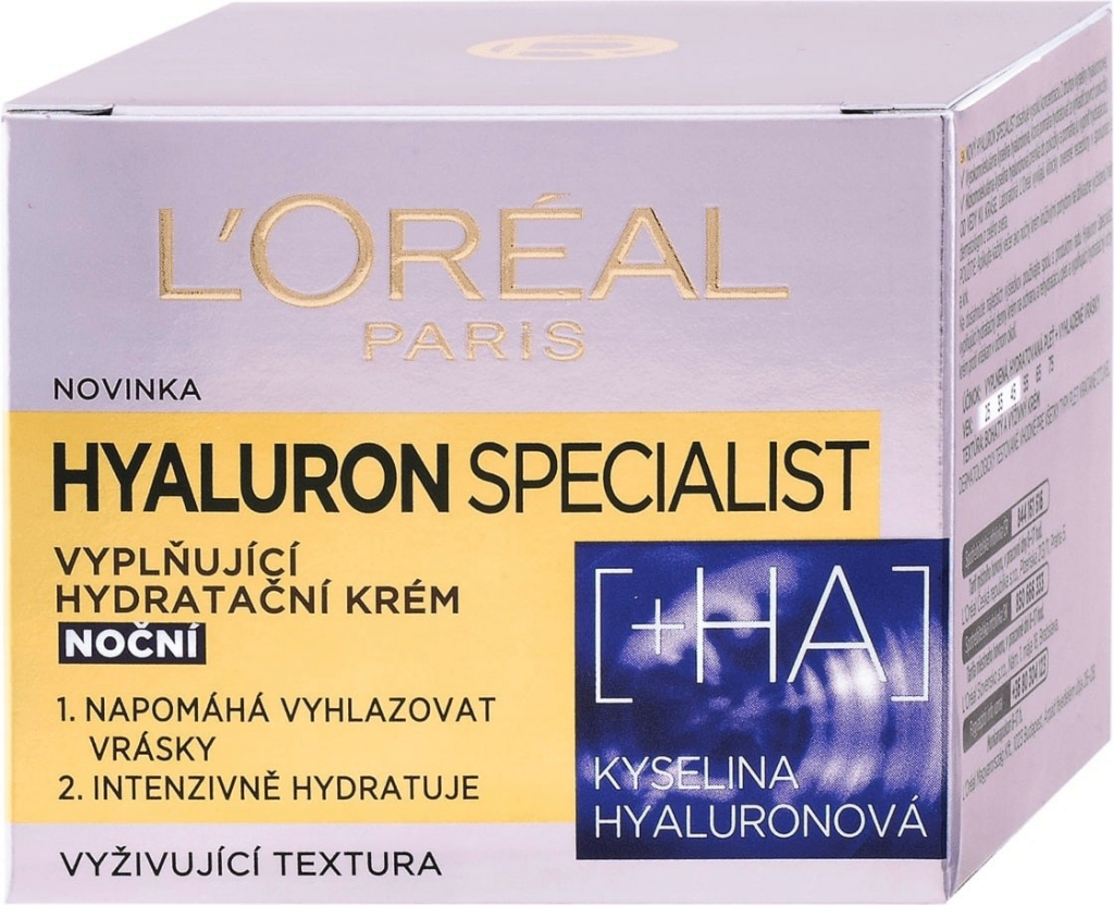 L'Oréal Hyaluron Specialist vypĺňajúci nočný krém 50 ml od 8,19 € -  Heureka.sk