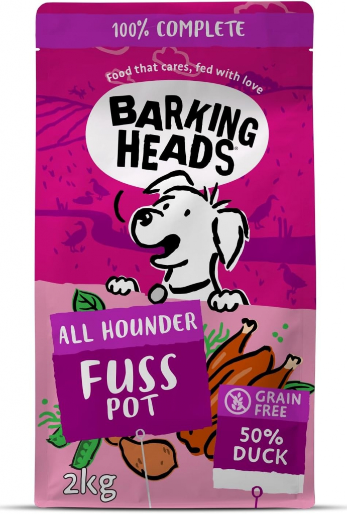 Barking Heads All Hounder Fuss Pot Duck 2 kg