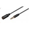 PREMIUMCORD Kabel Jack 3,5mm 4 pinový M/F 2m pro Apple iPhone, iPad, iPod kjack4mf2