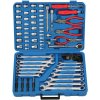 Genius Tools Sada kľúčov s vraní hlavou, bitov, hviezdicových vidlíc a imbusových kľúčov, klieští a príslušenstva, 1/4
