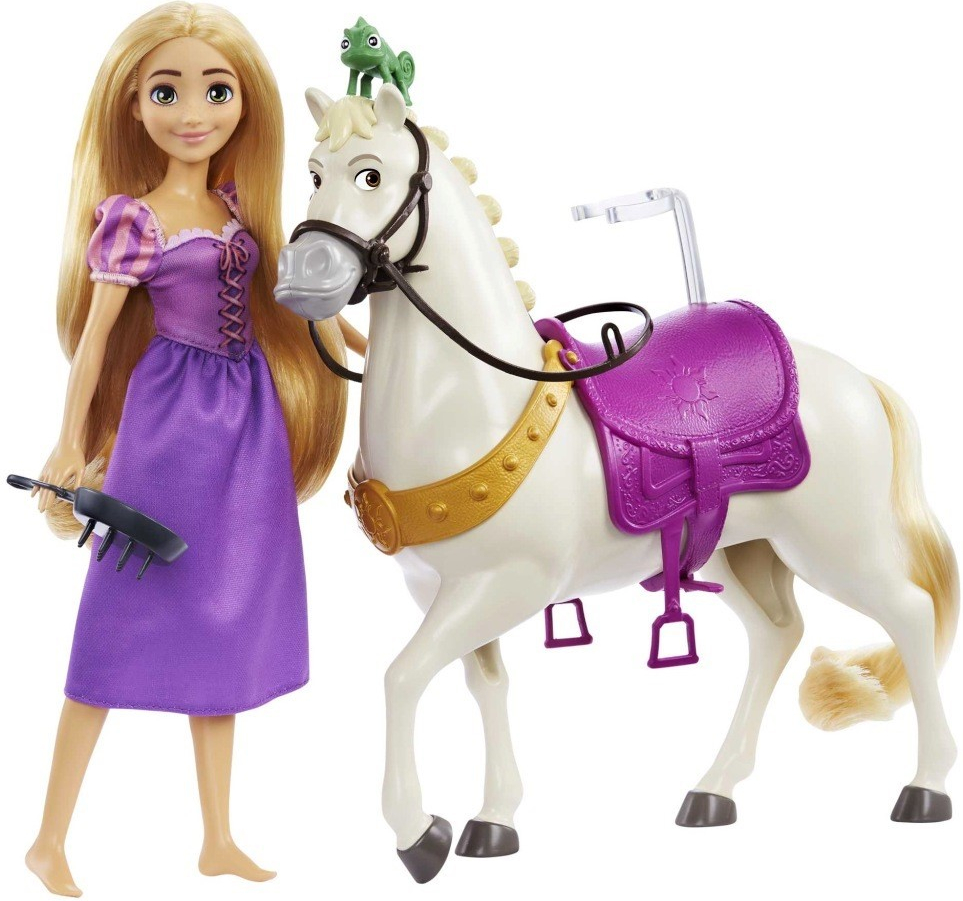 Mattel Disney Princess Rapunzel & Maximus