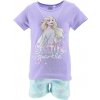 SUN CITY Dětské pyžamo Frozen Ľadové kráľovstvo Smile bavlna fialové Velikost: 104 (4 roky)