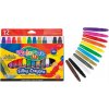 Colorino Silky 3v1 voskovky s plastovou násadkou 12 farieb
