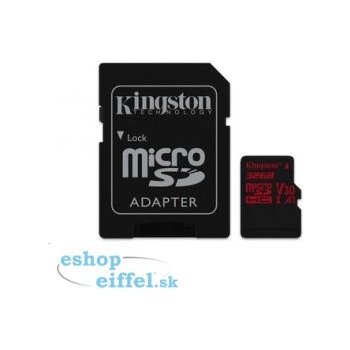 Kingston microSDHC 32GB UHS-I U3 SDCR/32GB