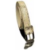 Max Original Leather dámsky kožený opasok 10 Gold