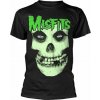 Misfits Tričko Glow Jurek Skull Black XL