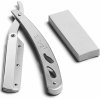 Shaving Knife Safety kovová britva na vymeniteľné žiletky veľkosť žiletky Long 1977