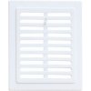 VENTS Vetracia mriežka s nastaviteľným uzáverom 110 x 140 mm biela