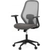 Autronic BONTEC Kancelárska stolička, hojdací mechanizmus, čierna sieťovina, KA-V3149 BK Farba: Šedá