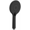 Sapho Ručná masážna sprcha, 3 režimy, O 120 mm, ABS/čierna mat SPH SK879B