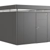 Biohort CasaNova 330 x 330 sivá kremeň metalíza orientace dverí vpravo