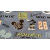 Detská dekoračná látka MICKEY MOUSE modrá šírka 140 cm