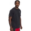 Pánske tričko s krátkym rukávom UNDER ARMOUR-UA Icon HWT Tee Taping-BLK Čierna L