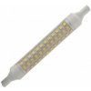 LED žárovka R7s 10W, 118mm, teplá bílá, 96LED