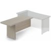 Lenza Prídavný stôl Office Wels 160x70x76,2cm, driftwood - 1600 mm, 700 mm, 762 mm, Driftrwood