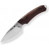 Buck BU-0662WAS Alpha™ Scout lovecký nôž 7,3 cm, Satin, orechové drevo Dymalux, kožené puzdro
