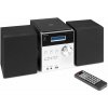 Audizio Metz HiFi mikrosystém s FM/DAB+, hliník