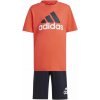 Detská športová súprava Adidas Essentials Čierna Viacfarebná Oranžová